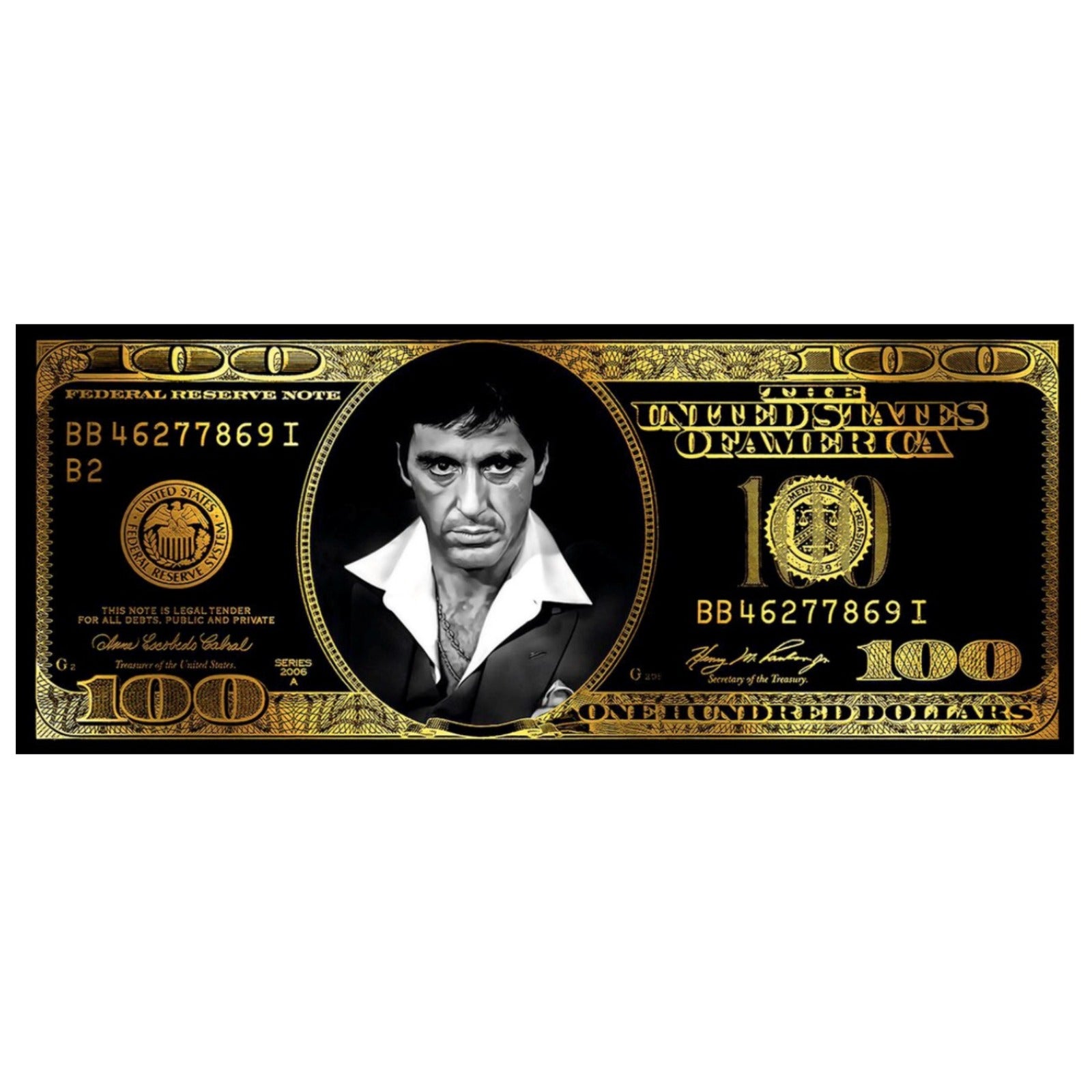 Cuadro Dolar "Tony Montana"