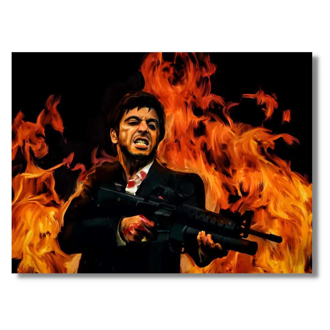 Cuadro Scar Face Tony Montana 2
