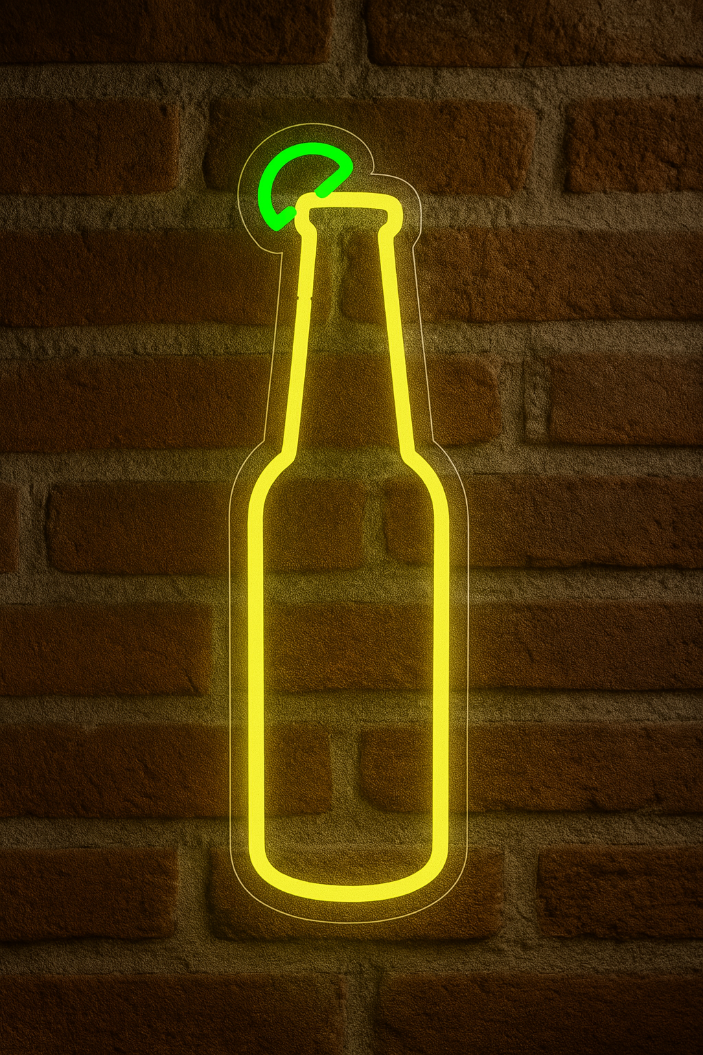 Corona Beer Botella Neon