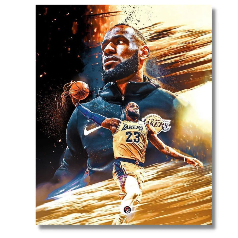 Cuadro Lakers LeBron James 2