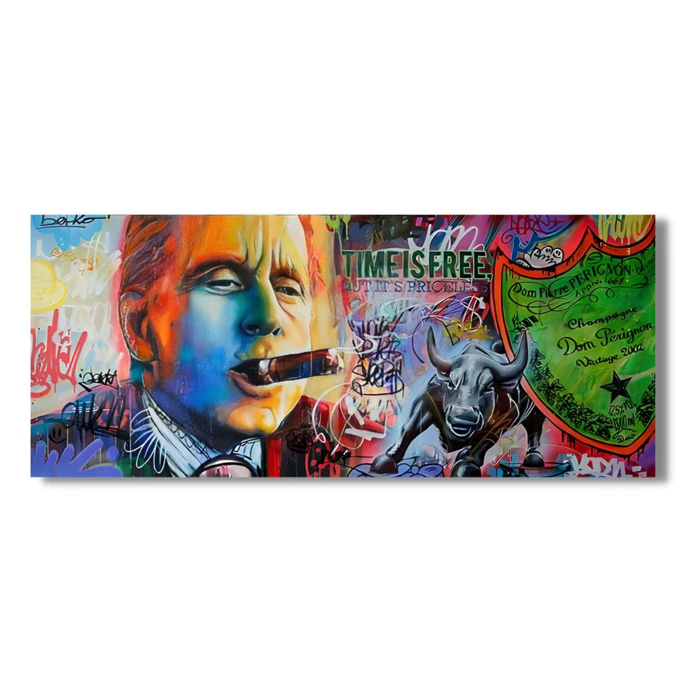 Cuadro Diseño "Time Is Free"