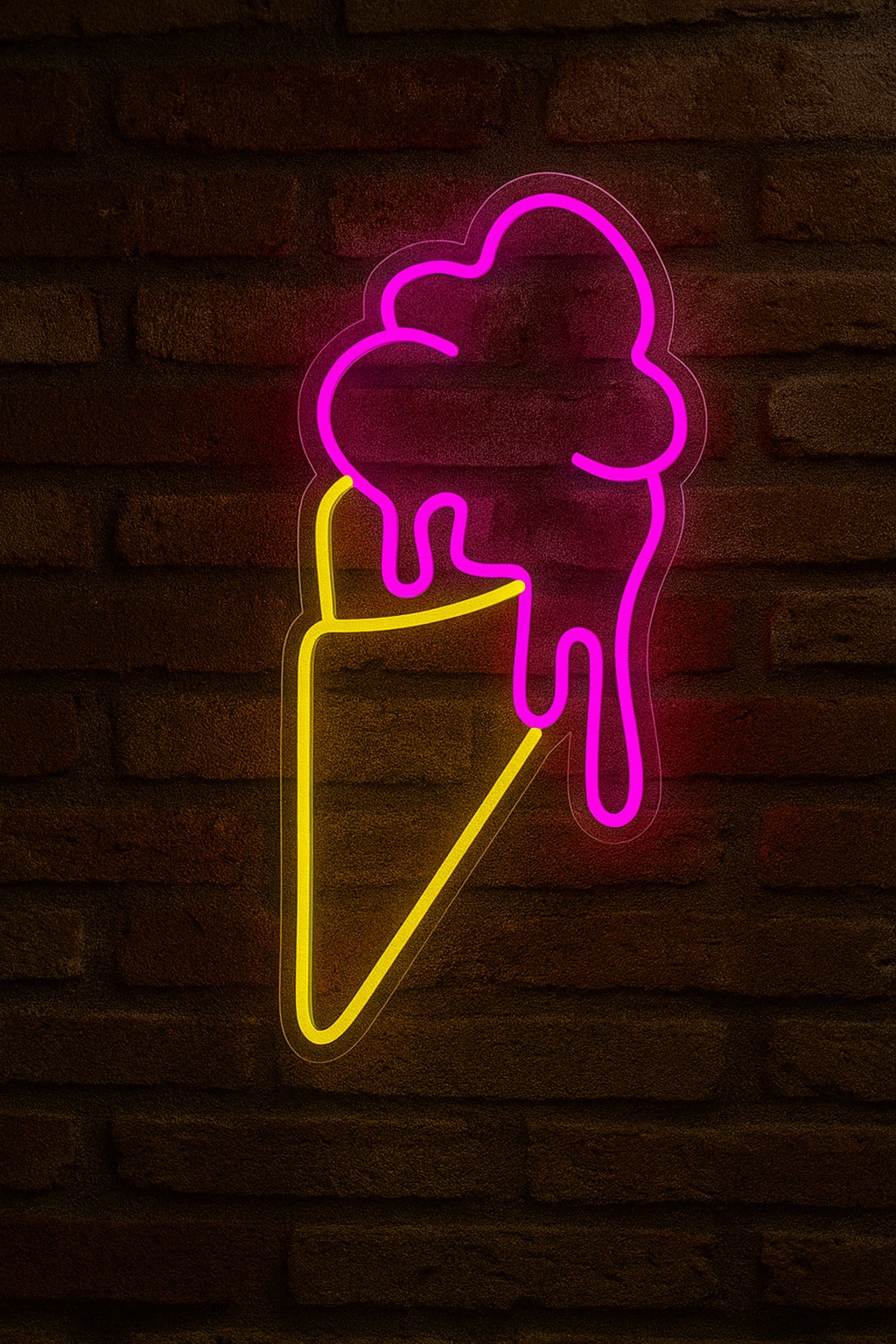 Cono de Helado 1 Neon