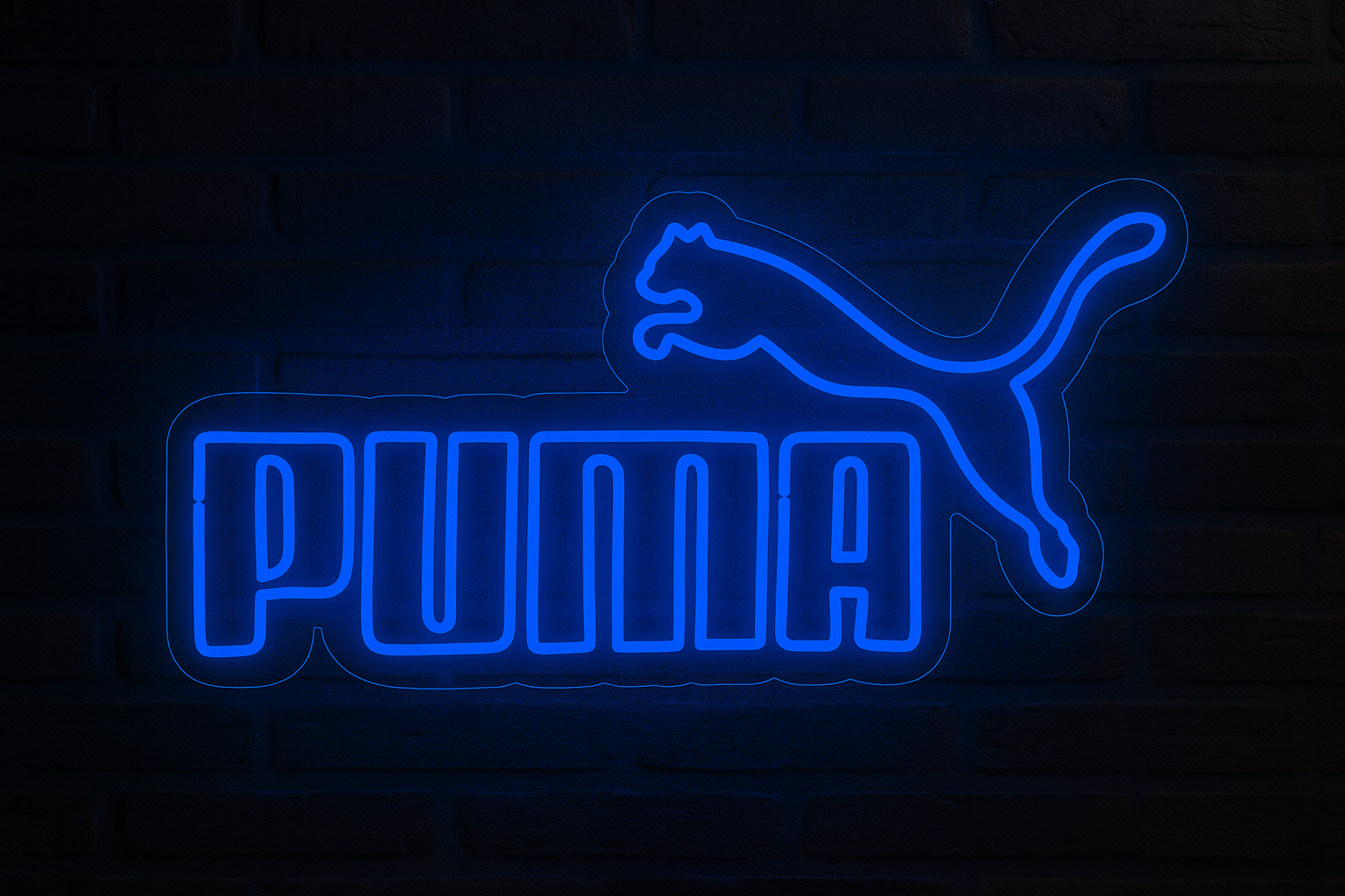 Puma Logotipo Neon 1