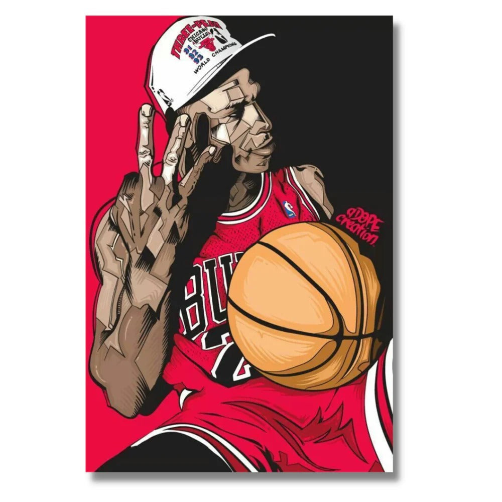 Cuadro NBA Michael Jordan 1