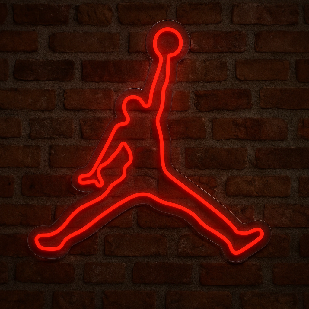 Jordan Logotipo Neon