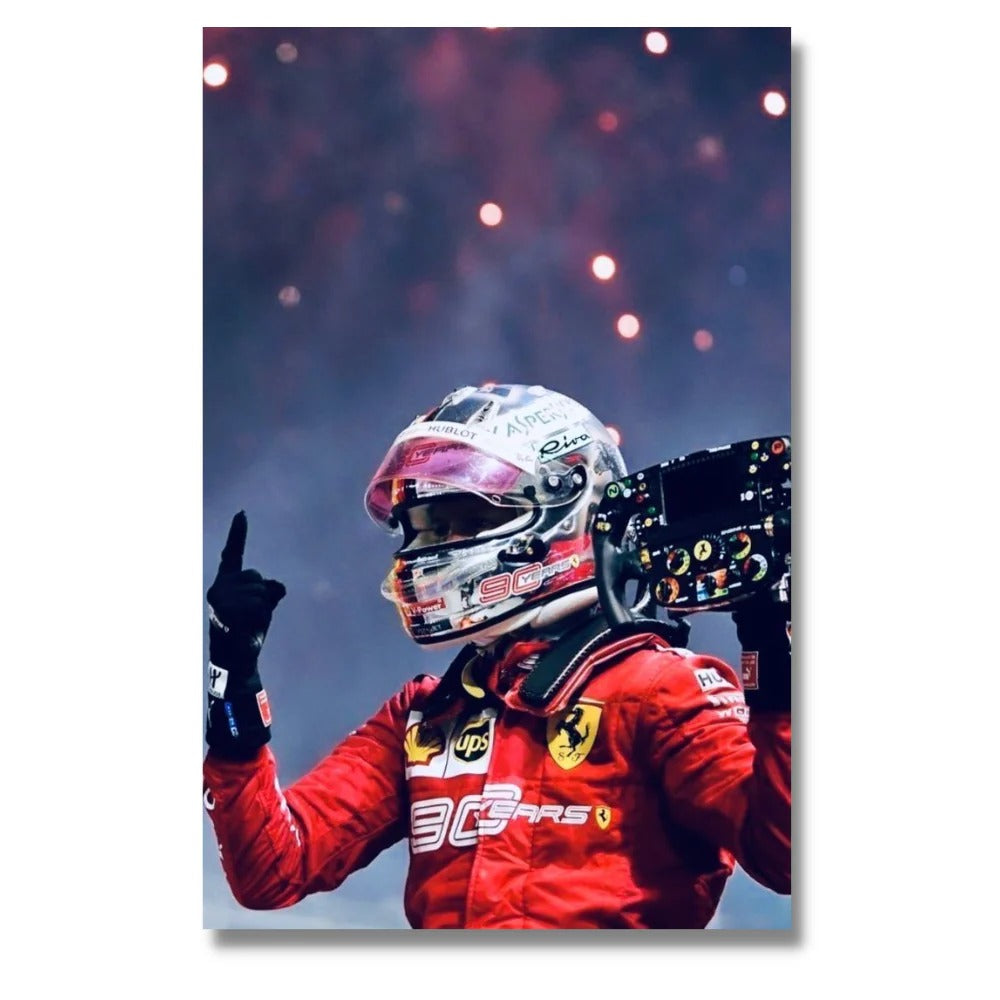 Cuadro Formula 1 Charles Leclerc 1