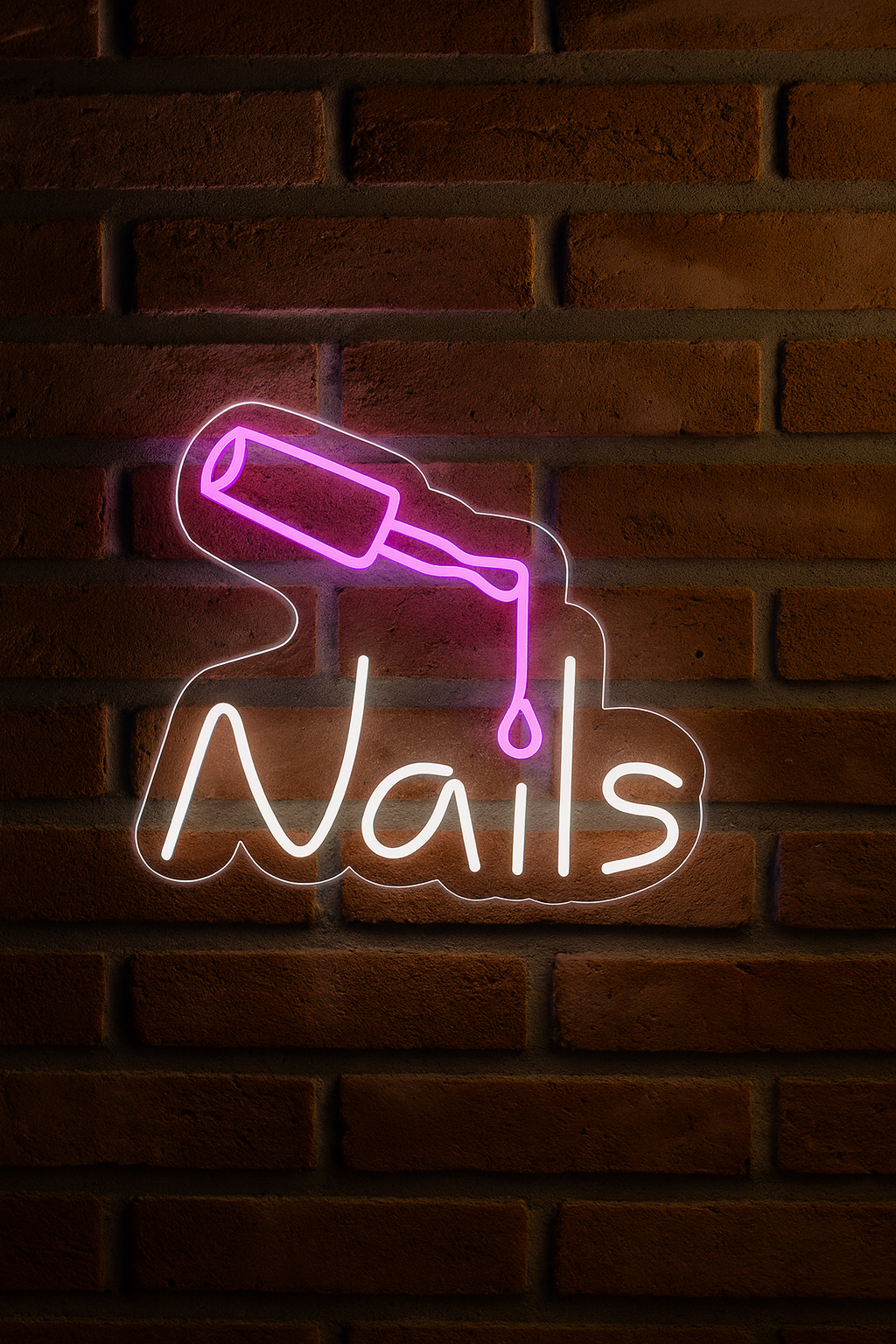 Nails Frase Cartel Neon 1