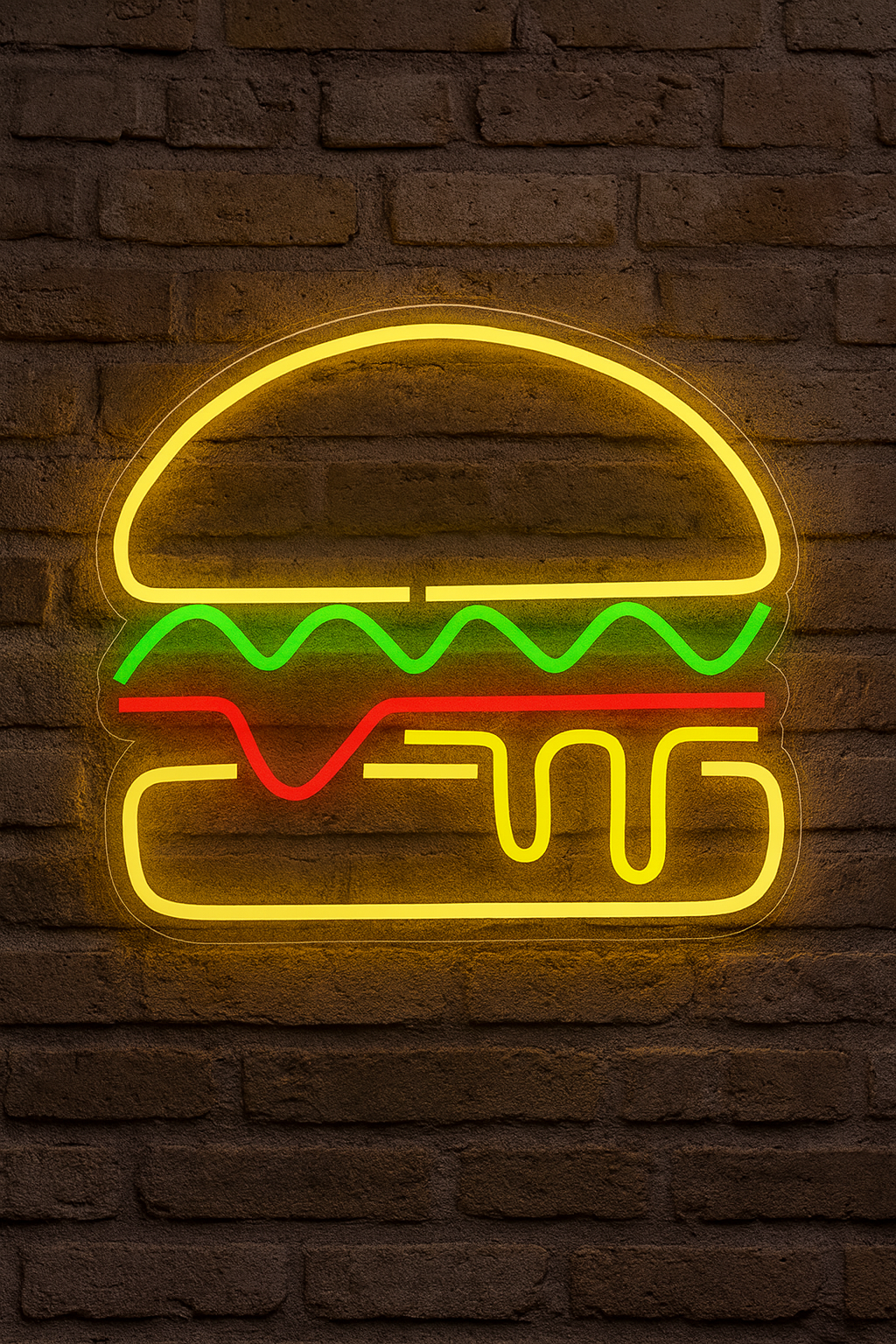 Hamburgesa Neon 1