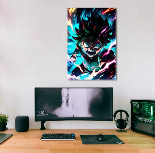 Cuadro Boku no Hero Deku 1