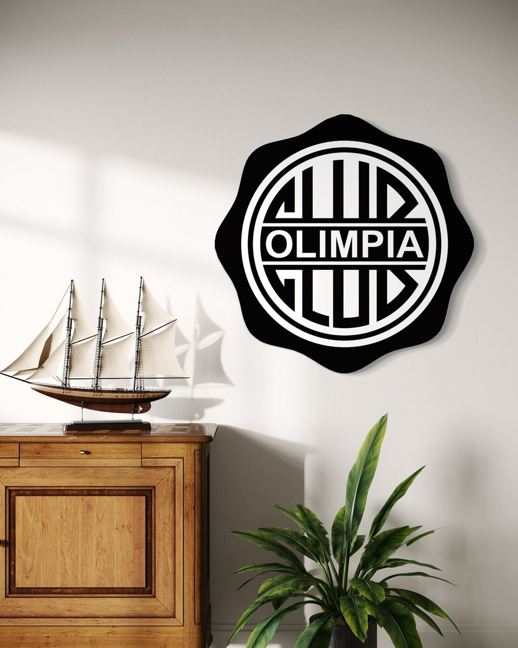 Emblemas de Clubes ECONÓMICOS en MDF 50x50cm
