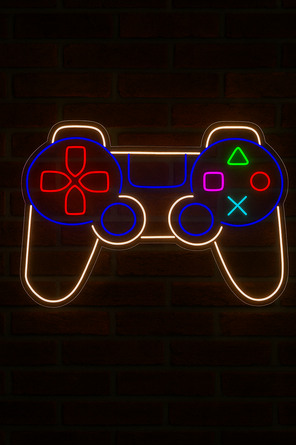 Dualshock PS 4 Figura Neón