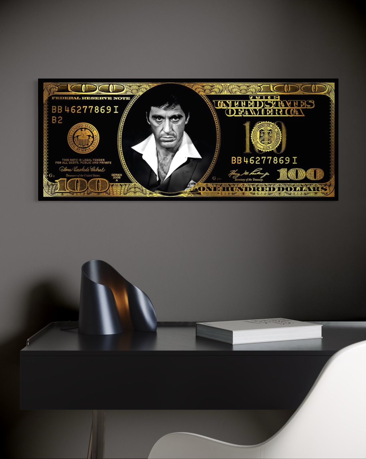 Cuadro Dolar "Tony Montana"
