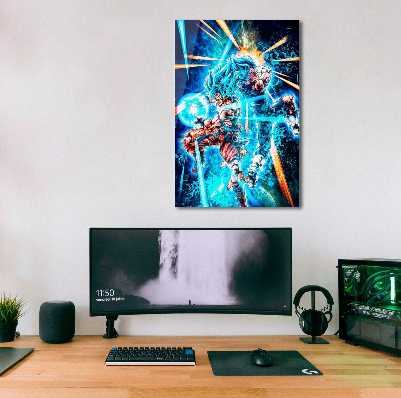 Cuadro Dragon Ball Goku And Vegeta