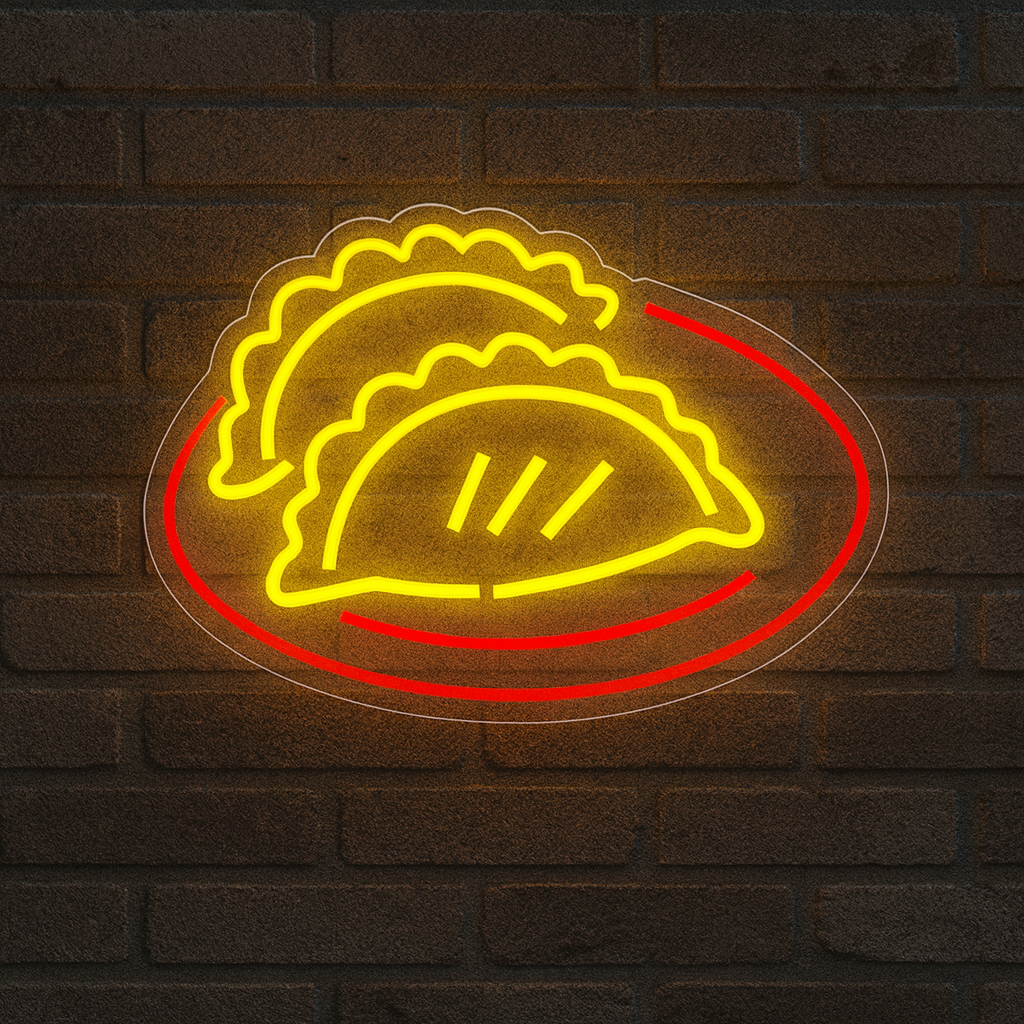 Empanadas en Neon
