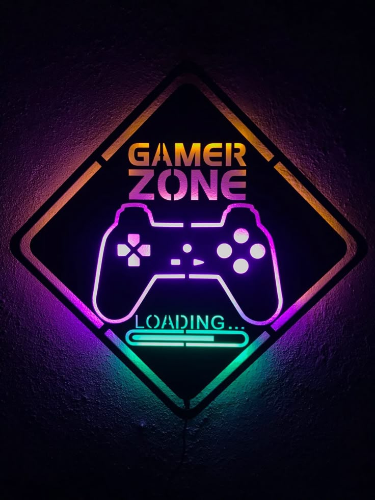 Gamer Zone Retroiluminado