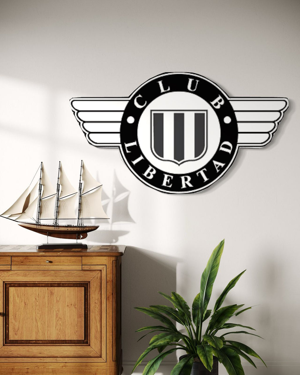 Emblemas de Clubes ECONÓMICOS en MDF 50x50cm