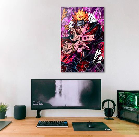 Cuadro Naruto Pain From Akatsuki
