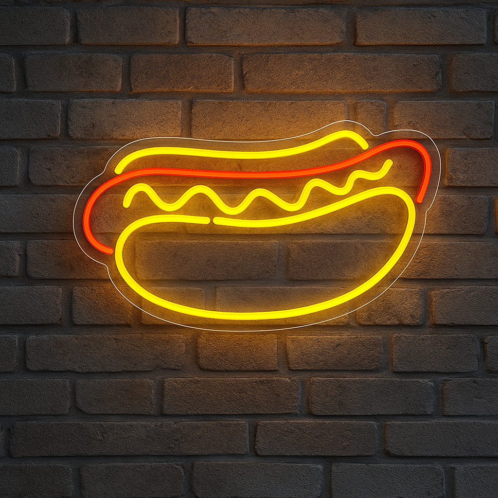Hot Dog Neon
