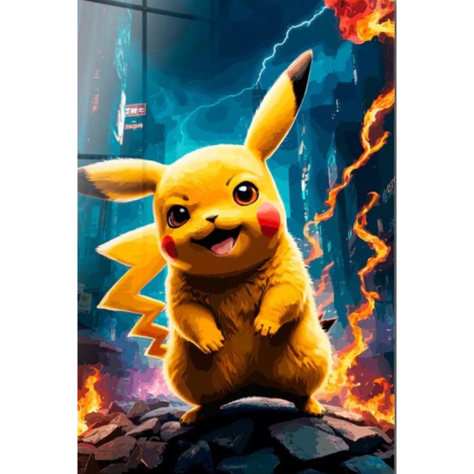 Cuadro Pokemon Pikachu 1