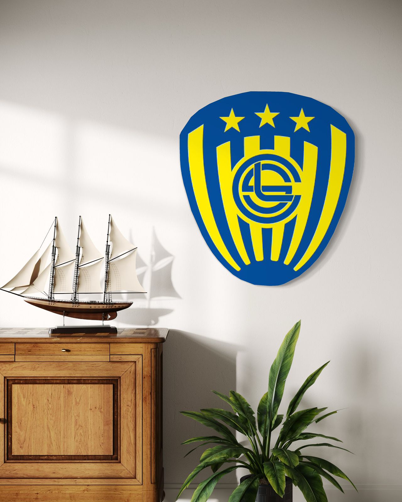 Emblemas de Clubes ECONÓMICOS en MDF 50x50cm