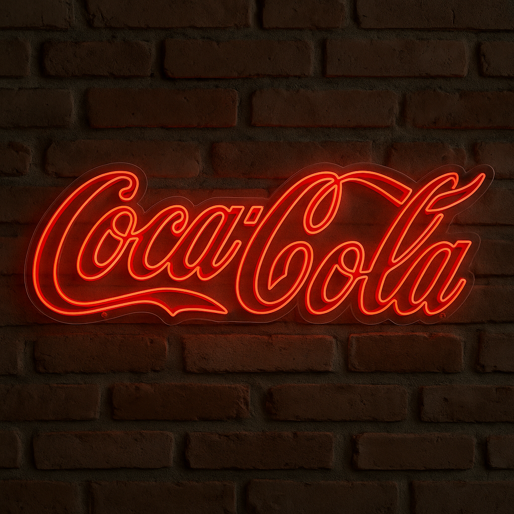 Coca Cola  Cartel Neon