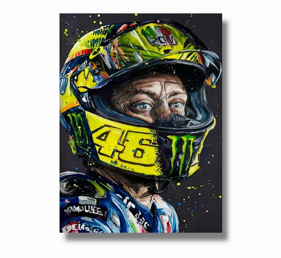 Cuadro MotoGP Valentino Rossi 1
