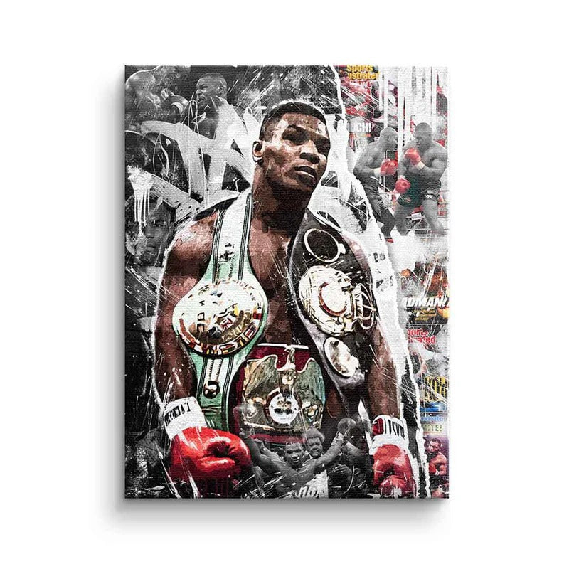 Cuadro Boxeo Mike Tyson